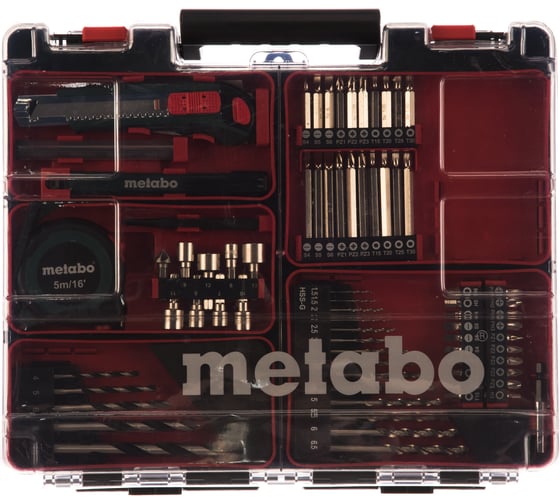 Аккумуляторная дрель-шуруповерт Metabo BS 18 с набором оснастки 602207880