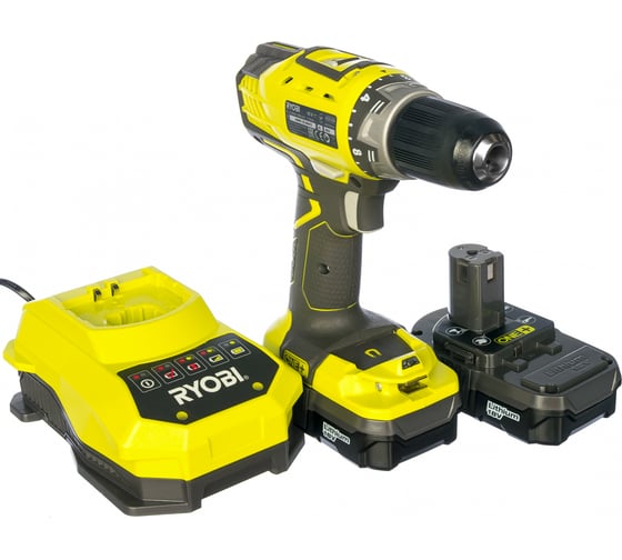 Дрель-шуруповет Ryobi ONE+ RCD1802-LL13X + набор оснастки 5133002063