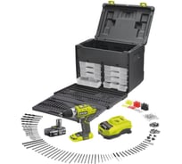 Дрель-шуруповерт Ryobi ONE+ RCD18021A206 + набор оснастки 5133001952