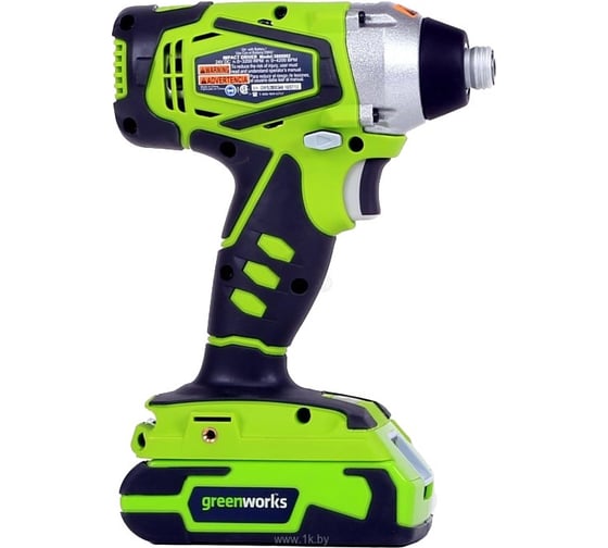 Аккумуляторная импульсная отвертка Greenworks G24IDK2 32047a