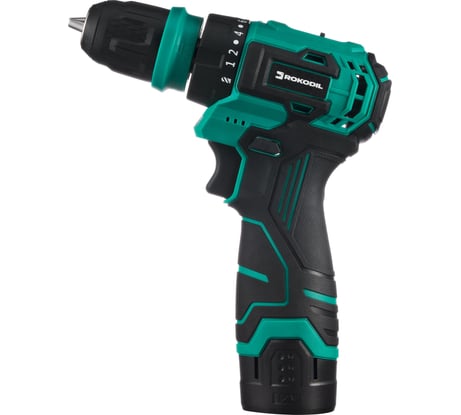 Бесщеточный аккумуляторный шуруповерт Rokodil Twist 2 Air 12 в, 36 нм, 2 ач, 1400 об/мин (1 АКБ) 1047196