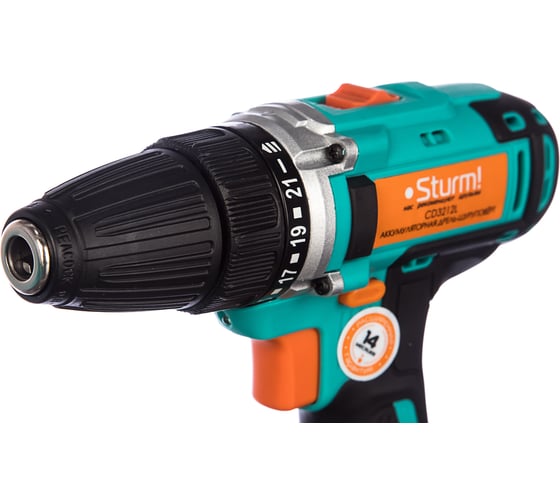 Аккумуляторная дрель-шуруповерт Sturm CD3212L