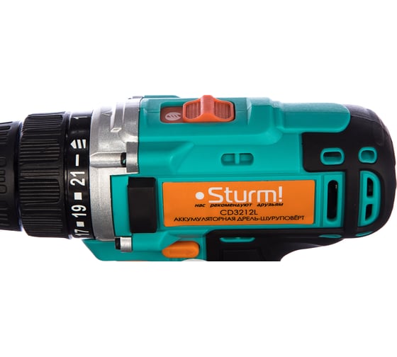 Аккумуляторная дрель-шуруповерт Sturm CD3212L