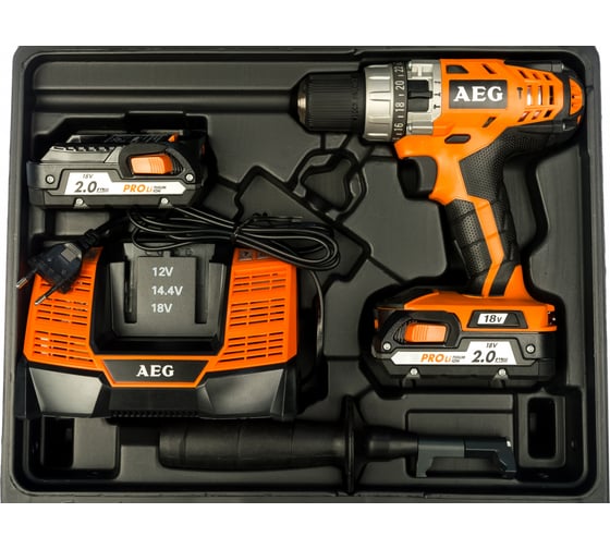 Аккумуляторная дрель AEG BSB 18C LI-202C 443980