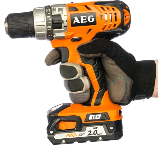Аккумуляторная дрель AEG BSB 18C LI-202C 443980