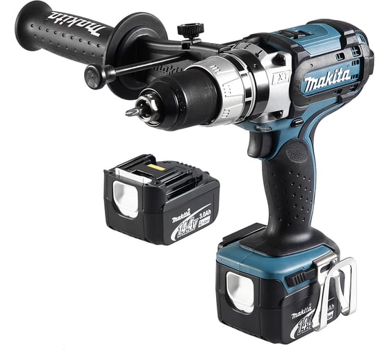 Аккумуляторная ударная дрель-шуруповерт Makita DHP444RFE