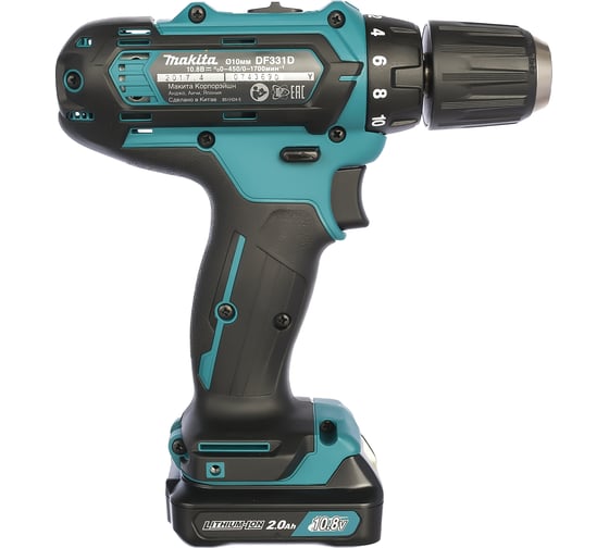 Аккумуляторная дрель-шуруповерт Makita CXT DF331DWAE