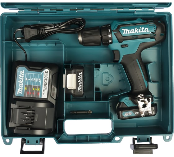 Аккумуляторная дрель-шуруповерт Makita CXT DF331DWAE