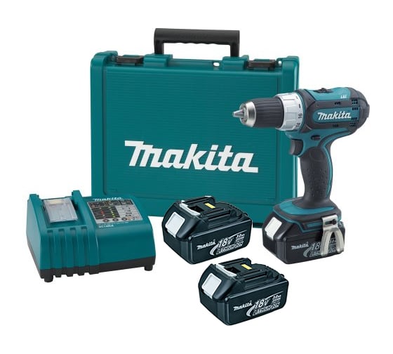 Аккумуляторная дрель-шуруповерт Makita DDF453RFE3