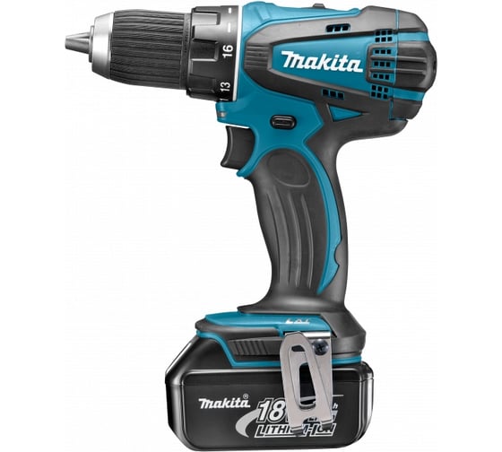 Аккумуляторная ударная дрель-шуруповерт Makita DHP456RFE3
