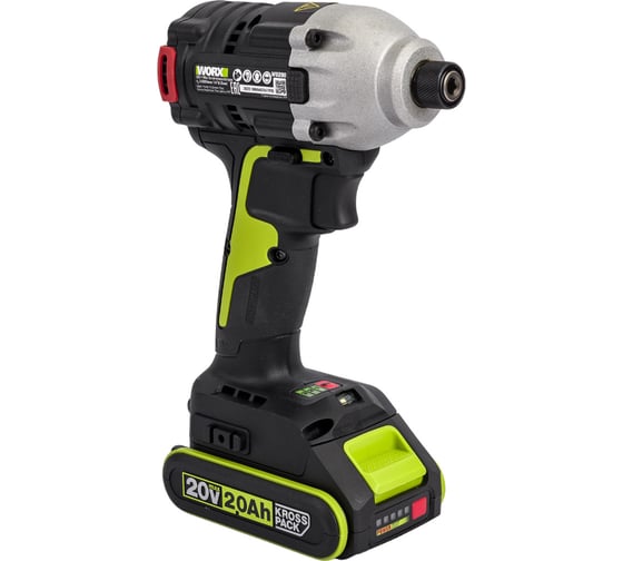 Аккумуляторный ударный винтоверт WORX Professional WU290.1