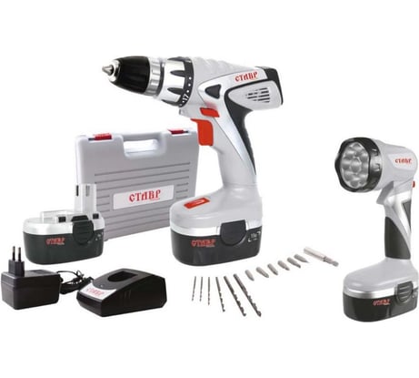 Аккумуляторная дрель-шуруповерт Ставр ДА-18 Ф