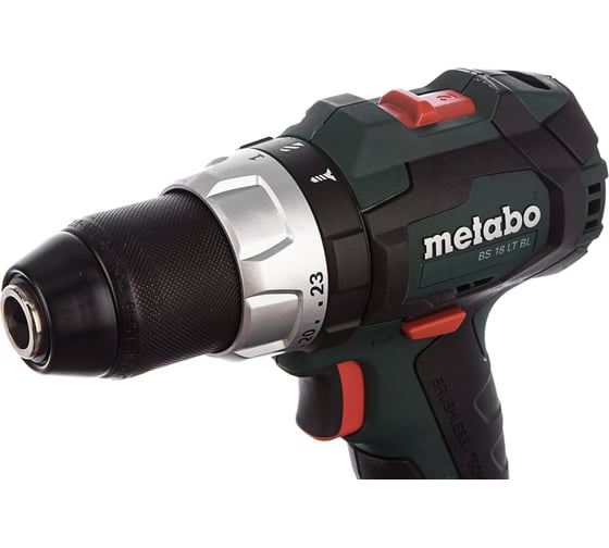 Аккумуляторная дрель-шуруповерт Metabo BS 18 LT BL 2x2.0 Ач 602325550