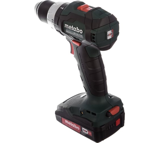 Аккумуляторная дрель-шуруповерт Metabo BS 18 LT BL 2x2.0 Ач 602325550