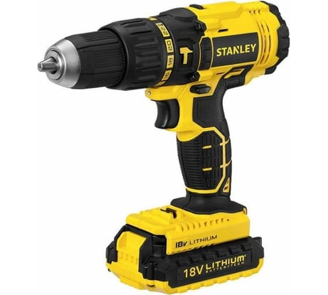 Аккумуляторная ударная дрель-шуруповерт Stanley SCH201D2K