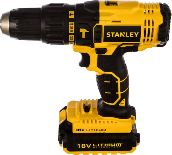 Аккумуляторная ударная дрель-шуруповерт Stanley SCH201D2K