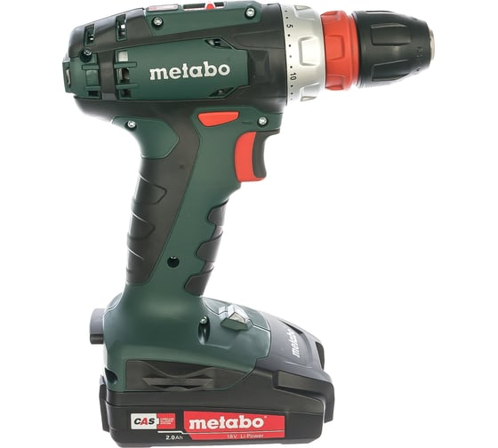 Аккумуляторный винтоверт Metabo BS 18 Quick с набором 602217880