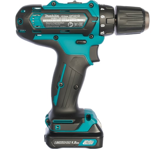 Аккумуляторная дрель-шуруповерт Makita CXT DF331DWYE