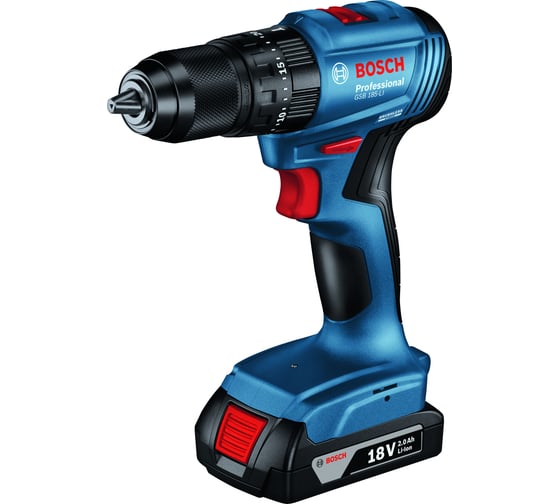 Аккумуляторная ударная дрель-шуруповерт Bosch GSB 185-LI 2 Акб 06019K3100