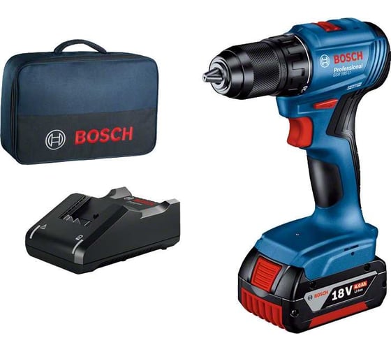 Аккумуляторная дрель-шуруповерт Bosch GSR 185-LI 1 Акб 06019K3005
