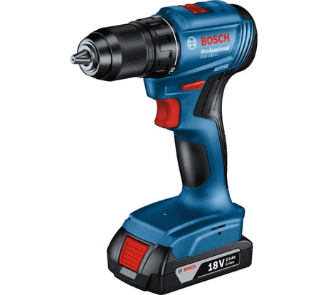 Аккумуляторная дрель-шуруповерт Bosch GSR 185-LI 2 Акб 06019K3000