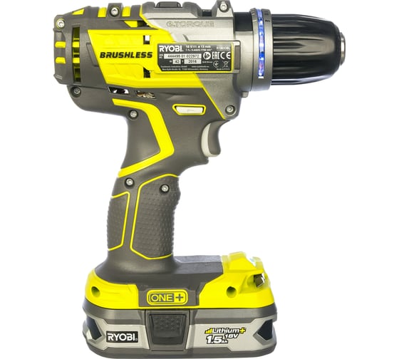 Бесщеточная дрель-шуруповерт Ryobi ONE+ R18DDBL-LL15S 5133002532