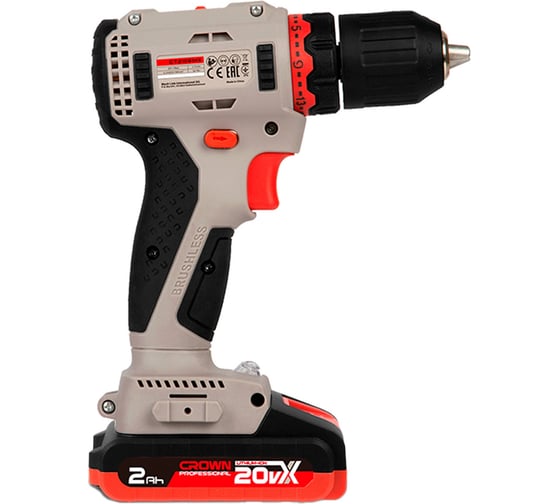 Аккумуляторный шуруповерт Crown bl CT21091HX-2 BMC