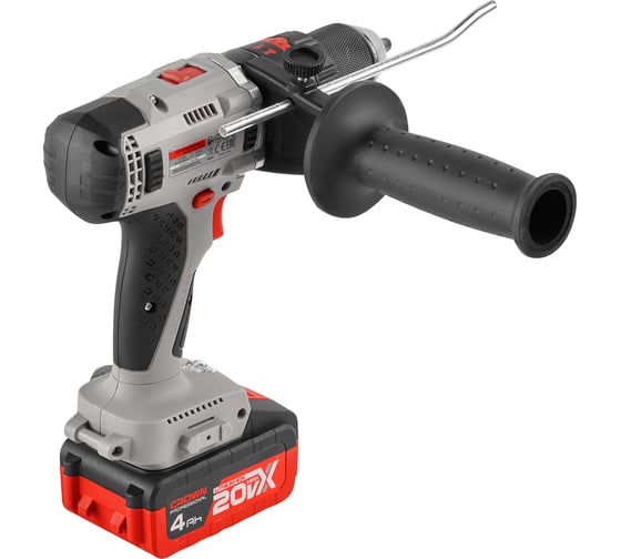 Аккумуляторный ударный шуруповерт Crown bl CT21093HMX-4 BMC