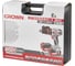 Аккумуляторный ударный шуруповерт Crown bl CT21093HMX-4 BMC 10