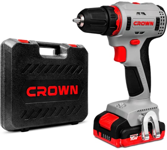 Аккумуляторный шуруповерт Crown bl CT21092H-2 BMC 1