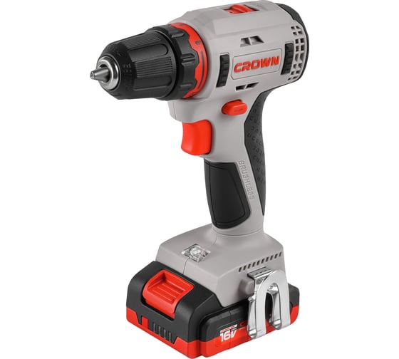 Аккумуляторный шуруповерт Crown bl CT21092H-2 BMC