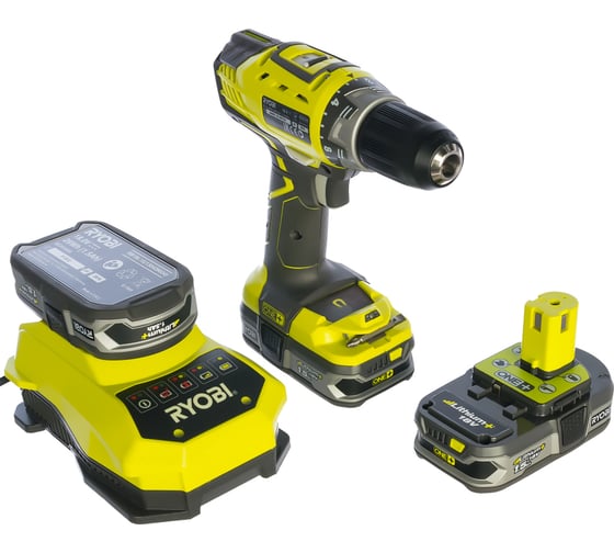 Дрель-шуруповерт Ryobi ONE+ RCD1802-LLL15S 5133002785