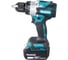 Ударная аккумуляторная дрель-шуруповерт Makita LXT BL 18 В, 13 мм, 125/65 Нм, 2x5.0 Ач, ЗУ, Makpac DHP486RTJ 12