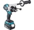 Ударная аккумуляторная дрель-шуруповерт Makita LXT BL 18 В, 13 мм, 125/65 Нм, 2x5.0 Ач, ЗУ, Makpac DHP486RTJ 15