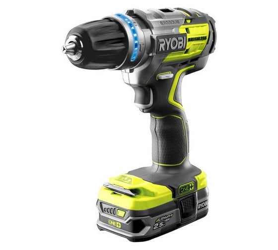 Бесщеточная ударная дрель-шуруповерт Ryobi ONE+ R18PDBL-LL25S 5133002441