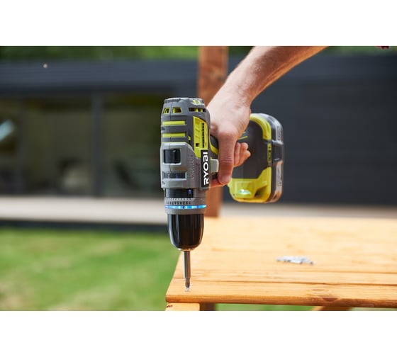 Бесщеточная ударная дрель-шуруповерт Ryobi ONE+ R18PDBL-LL25S 5133002441