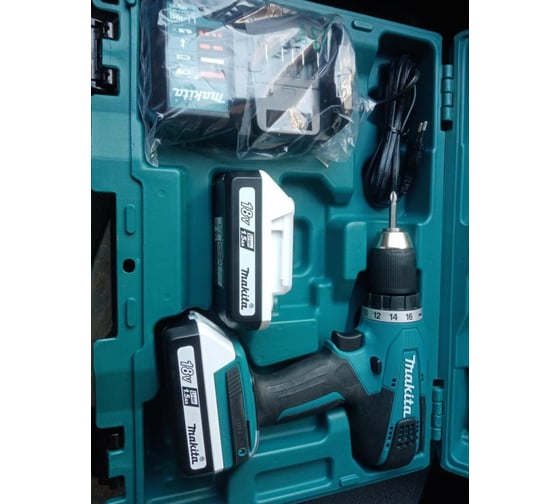 Аккумуляторная дрель-шуруповерт Makita DF457DWE 10