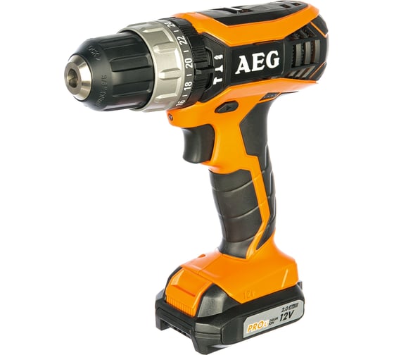 Аккумуляторная ударная дрель-шуруповерт AEG BSB 12G3 Li-202C 4935451531