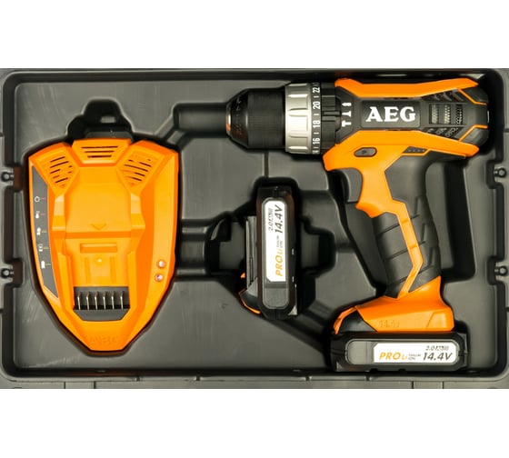 Аккумуляторная дрель-шуруповерт AEG BSB14G3LI-202C 4935451532