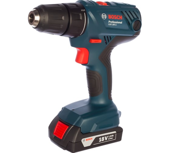 Аккумуляторная дрель-шуруповерт Bosch GSR 180-Li 0.601.9F8.120