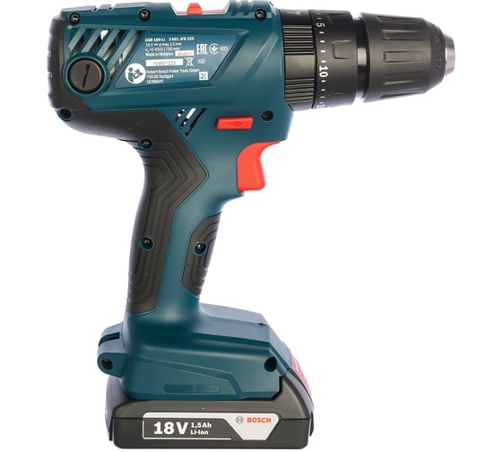 Аккумуляторная ударная дрель-шуруповерт Bosch GSB 180-Li 0.601.9F8.320