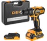 Аккумуляторная ударная дрель-шуруповерт DEKO DKCD20 Impact SET 3 в кейсе + набор 63 инструмента, 20 В, 2х2.0 Ач 063-4415