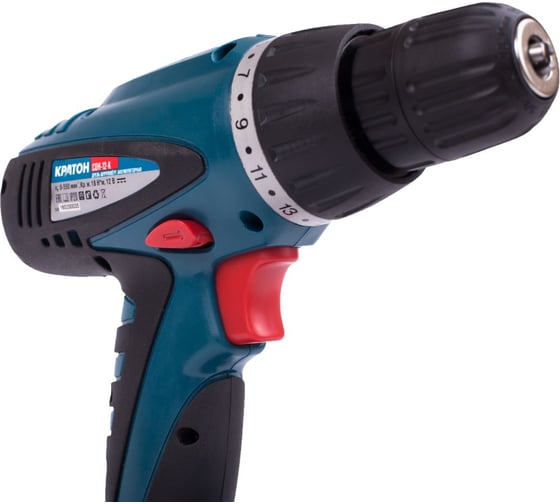 Аккумуляторная дрель-шуруповерт Кратон CDH-12-K 3 11 01 037