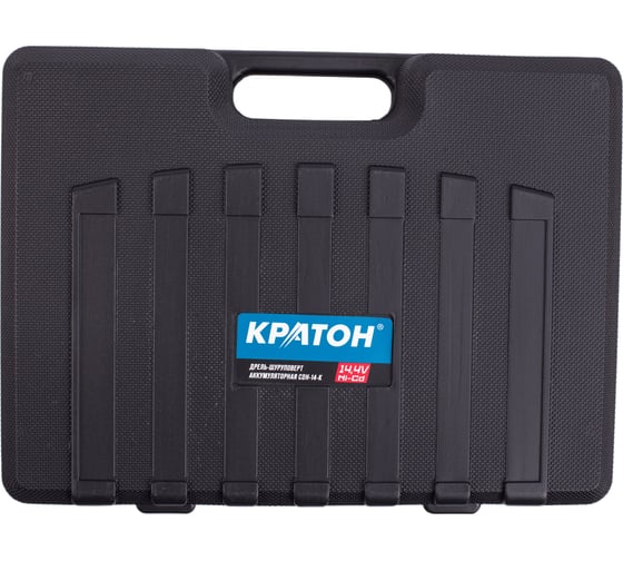 Аккумуляторная дрель-шуруповерт Кратон CDH-14-K 3 11 01 039