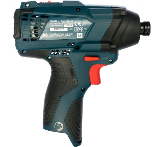 Аккумуляторный ударный гайковерт Bosch GDR 120-LI Solo 0.601.9F0.000