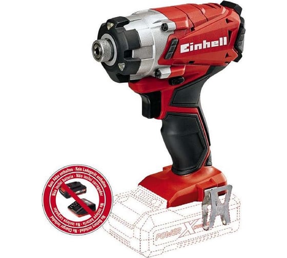Аккумуляторный ударный винтоверт Einhell TE-CI 18 Li 4510023