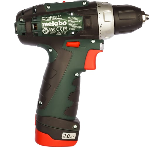 Аккумуляторный винтоверт Metabo PowerMaxx BS Basic Set 600080960