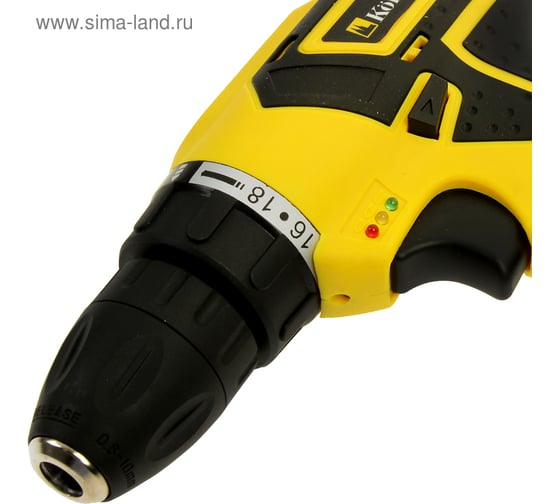 Аккумуляторная дрель-шуруповерт Kolner KCD 10,8L кн10,8л