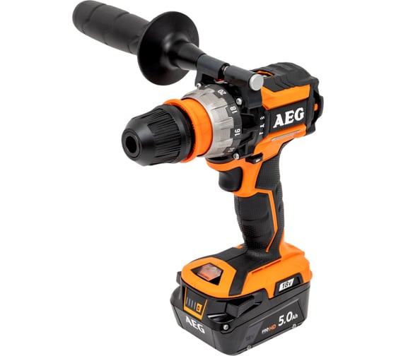 Бесщеточная аккумуляторная дрель-шуруповерт AEG BSB18CBLLI502C 4935459396