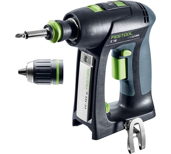 Аккумуляторная дрель-шуруповёрт FESTOOL C 18 Li-Basic 574737